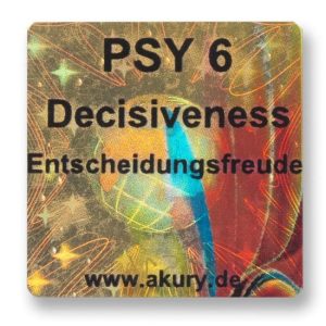 PSY 6 - Decisiveness