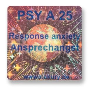 PSY A 25 - Response Anxiety