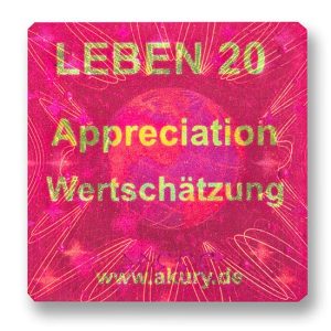 LEBEN 20 Appreciation