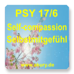 PSY 17/6 - Selbstmitgefühl