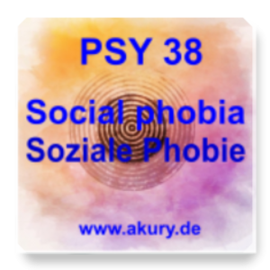 PSY 38 - Sozial phobia